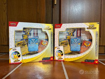 N.2 Collezione con poster 30 anniversario Pokemon