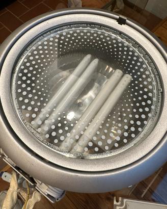 24 faretti cartongesso con reattori e lampade