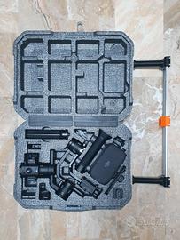 dji ronin S con valigetta e vari accessori 