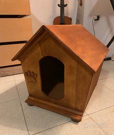 Cuccia in legno per cane piccola tg o gatto