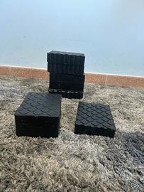 Tamponi neri resistenti da 8cm e 4cm di spessore