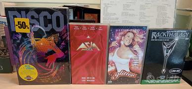 Cassette rap U2 CD Disco DVD Metal VHS Asia Carey