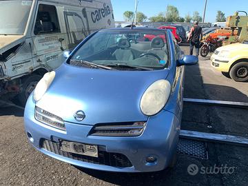 Ricambi Nissan Micra cabrio benzina CR14 2006