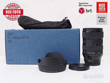 Sigma 17-40 F1.8 DC Art (Fujifilm)