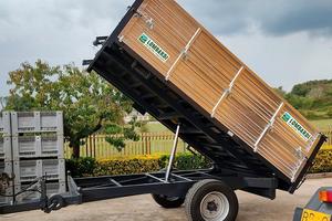 Rimorchio 60 Quintali Doppia Sponda Vernic. o Zinc