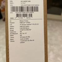 Acer Swift 3 i5 8GB 512GB SSD – Ottime condizion