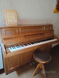 Pianoforte Verticale Farfisa THP 105 (Noce) + Sgab