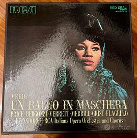 Verdi – Un Ballo in Maschera RCA Red Seal LP Opera