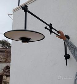 Lampione esterno in ottone