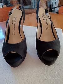 Scarpe scamosciate decolletè eleganti