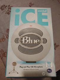 Microfono USB Blue Snowball iCE - NUOVO mai usato 
