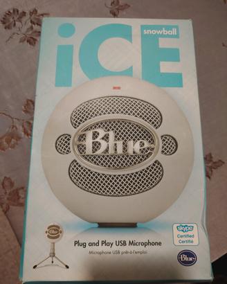 Microfono USB Blue Snowball iCE - NUOVO mai usato 