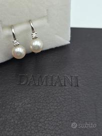 ORECCHINI DAMIANI ORO DIAMANTI PERLE