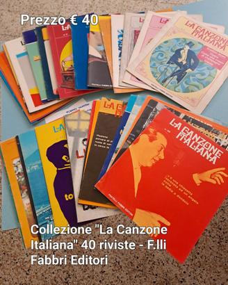 Collezione riviste "La Canzone Italiana"