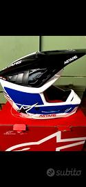 Casco motocross alpineastar sm5
