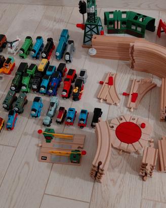 Brio pista in legno trenino Thomas