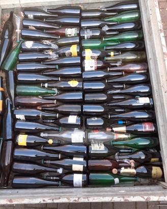 Bottiglie usate 750 cl per tappo corona