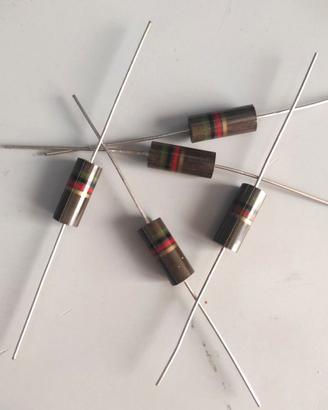 5x Resistore 5K Ohm 1W film assiale RIC1 - Resiste