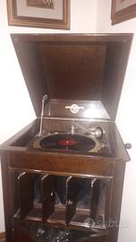 grammofono a manovella 