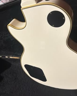 epiphone les paul custom white