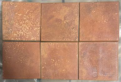 PIASTRELLE 10X10 MARRONI