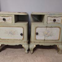 Camera da letto anni 20 in castagno massello