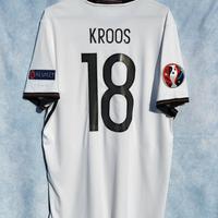 Maglia Germania EURO 2016 Kroos 18 L originale