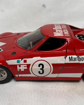 Burago 1/24 Lancia Stratos Marlboro