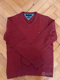 tommy Pima cotton cashmire uomo Taglia S