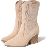 stivaletti albicocca 