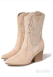 stivaletti albicocca 