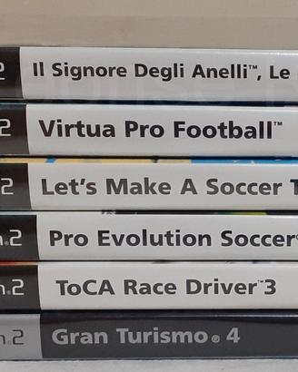 Lotto giochi PS2 nuovi sigillati e usati