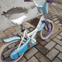 bicicletta bambina usata Frozen raggio 16