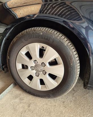 Cerchio e gomme Audi, scamb