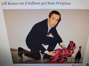 Dom perignon edizione limitata jeff koons