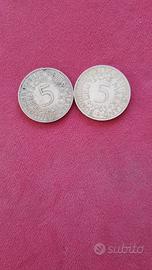 monete da 5 marchi