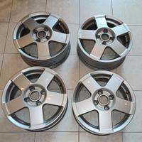 4 CERCHI IN LEGA FORD 4X108 R15 15 FOCUS FIESTA KA
