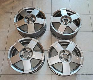 4 CERCHI IN LEGA FORD 4X108 R15 15 FOCUS FIESTA KA