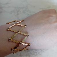 Bracciale  bigiotteria d epoca richiudibile