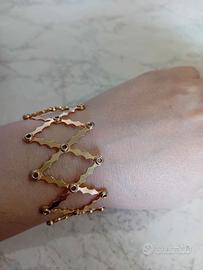 Bracciale  bigiotteria d epoca richiudibile