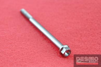 Vite titanio NCR testa esagono flangiata M6x85 Pas