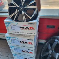 CERCHI IN LEGA NUOVI MAK 7X17 5X112 ET45 VW GOLF