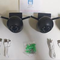 2 Telecamere di sorveglianza wifi nere