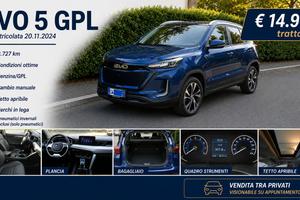 EVO 5 1.5 Benzina/GPL immatricolata il 20/11/2024