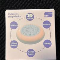 Macchina Rumore Bianco Portatile Luce Notturna