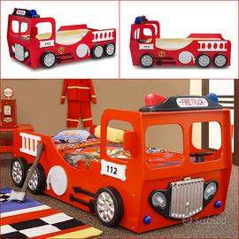 Letto Camion dei Pompieri