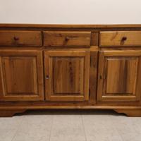 Madia in legno massello 166 cm Classica e Solida