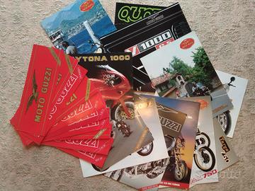 MOTO GUZZI Depliant/Documentazioni moto anni 80/90