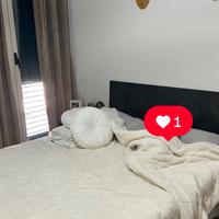 stanza da letto completa e cucina.