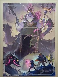 Lorcana cards Ursula puzzle plastificato